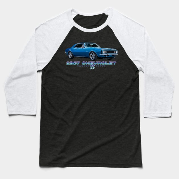 1967 Chevrolet Camaro SS Coupe Baseball T-Shirt by Gestalt Imagery